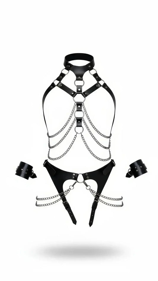 Valeria Ring and Chain Harness Set — product image 2