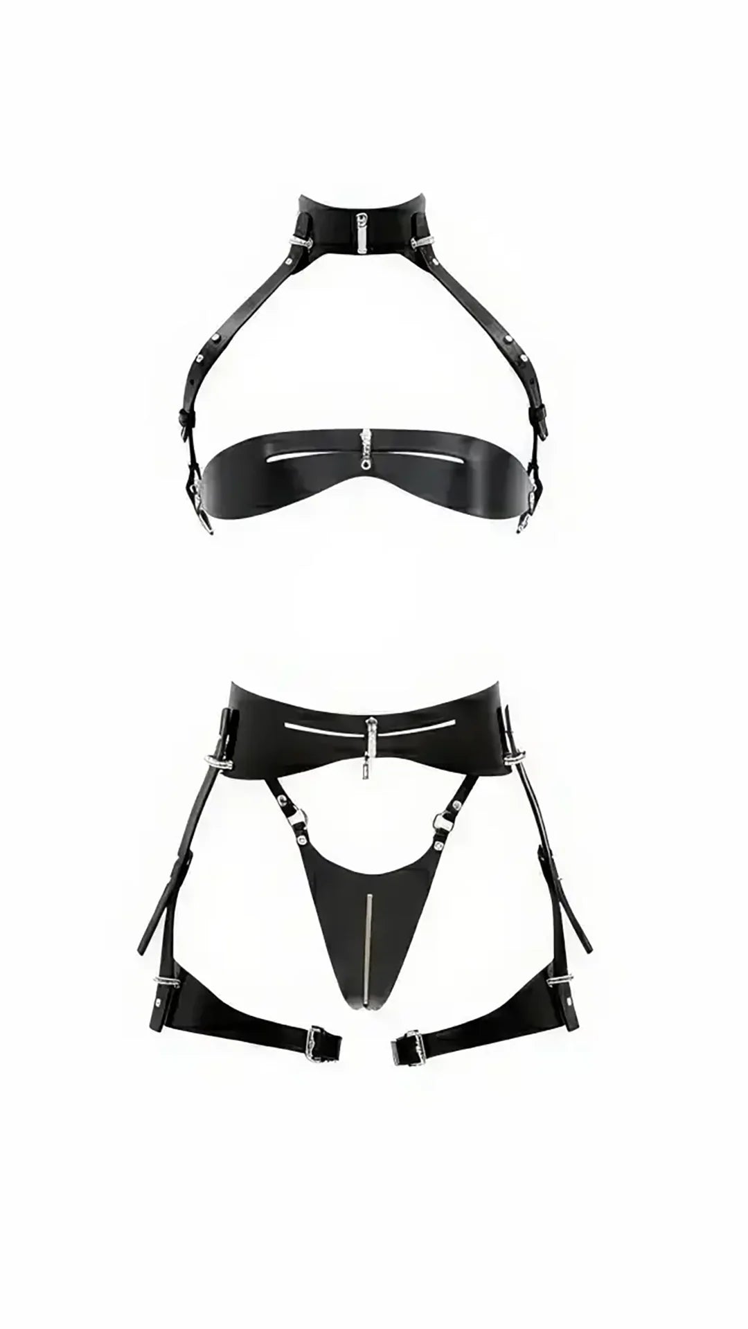 Silvia Zip-Detail Harness Set — product image 2