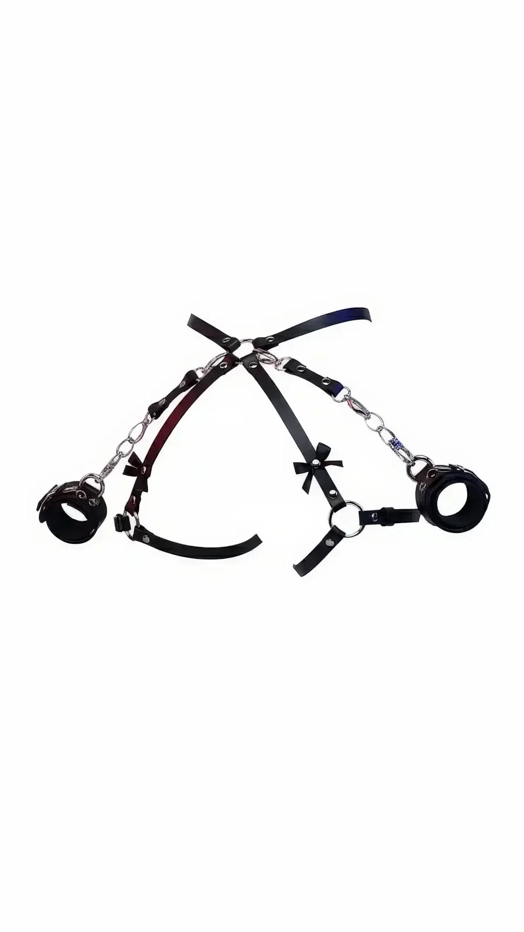 Rosalie Bow-Detail Waist Harness and Cuffs — product image 3
