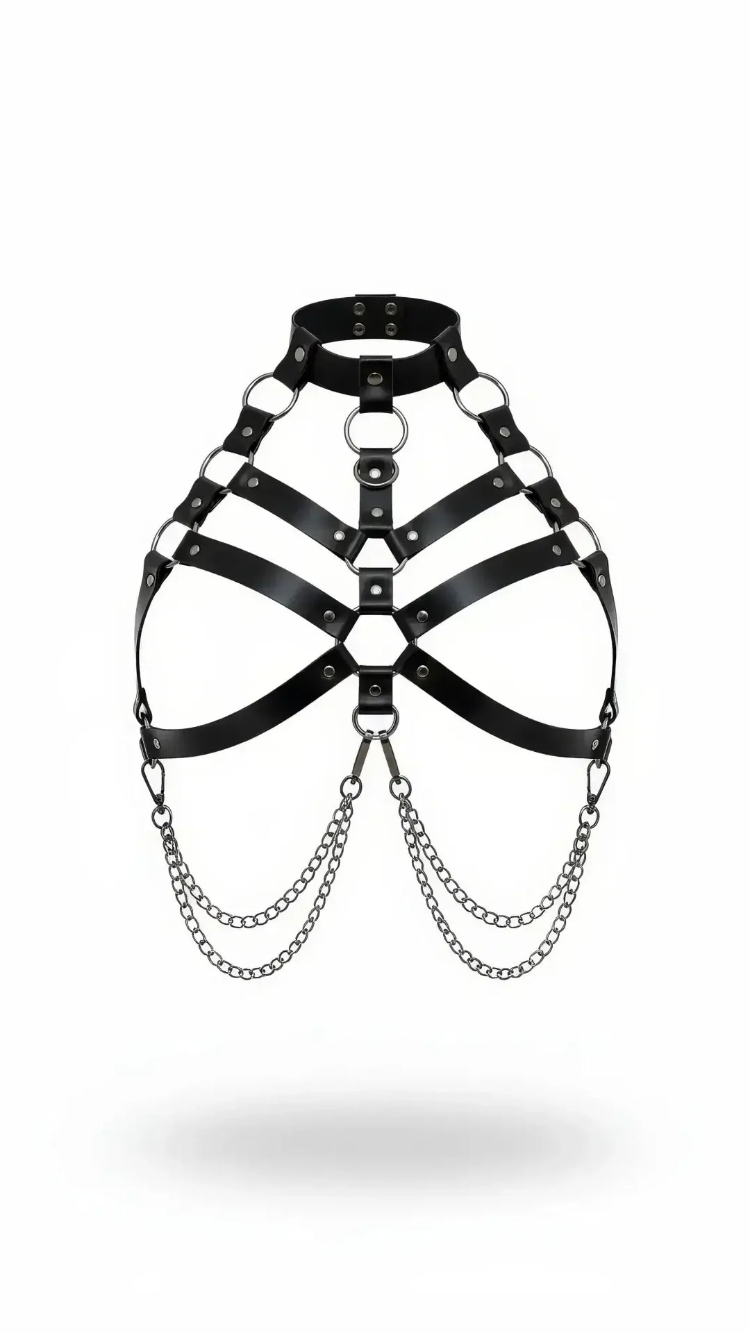 Coralie Draped-Chain Choker Harness — product image 2