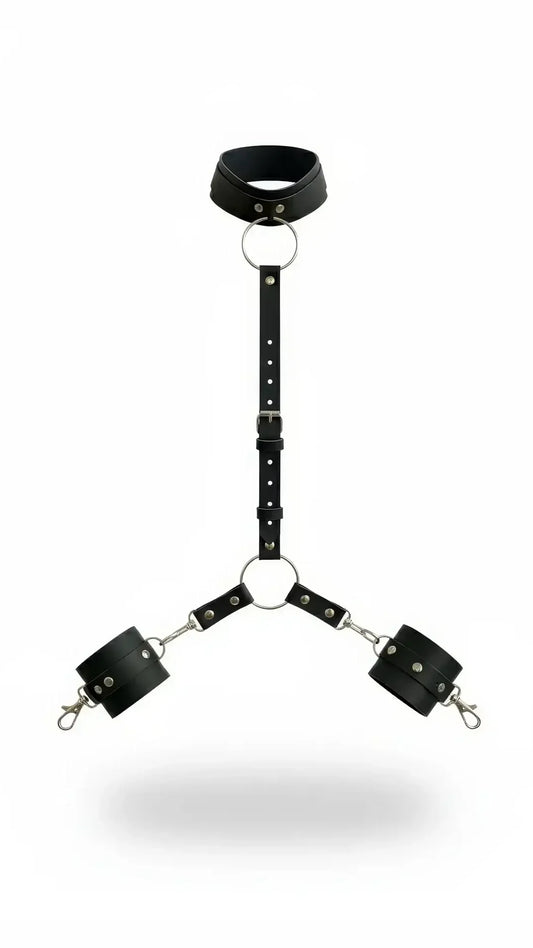 Cleo O-Ring Collar and Cuff Set — product image 2