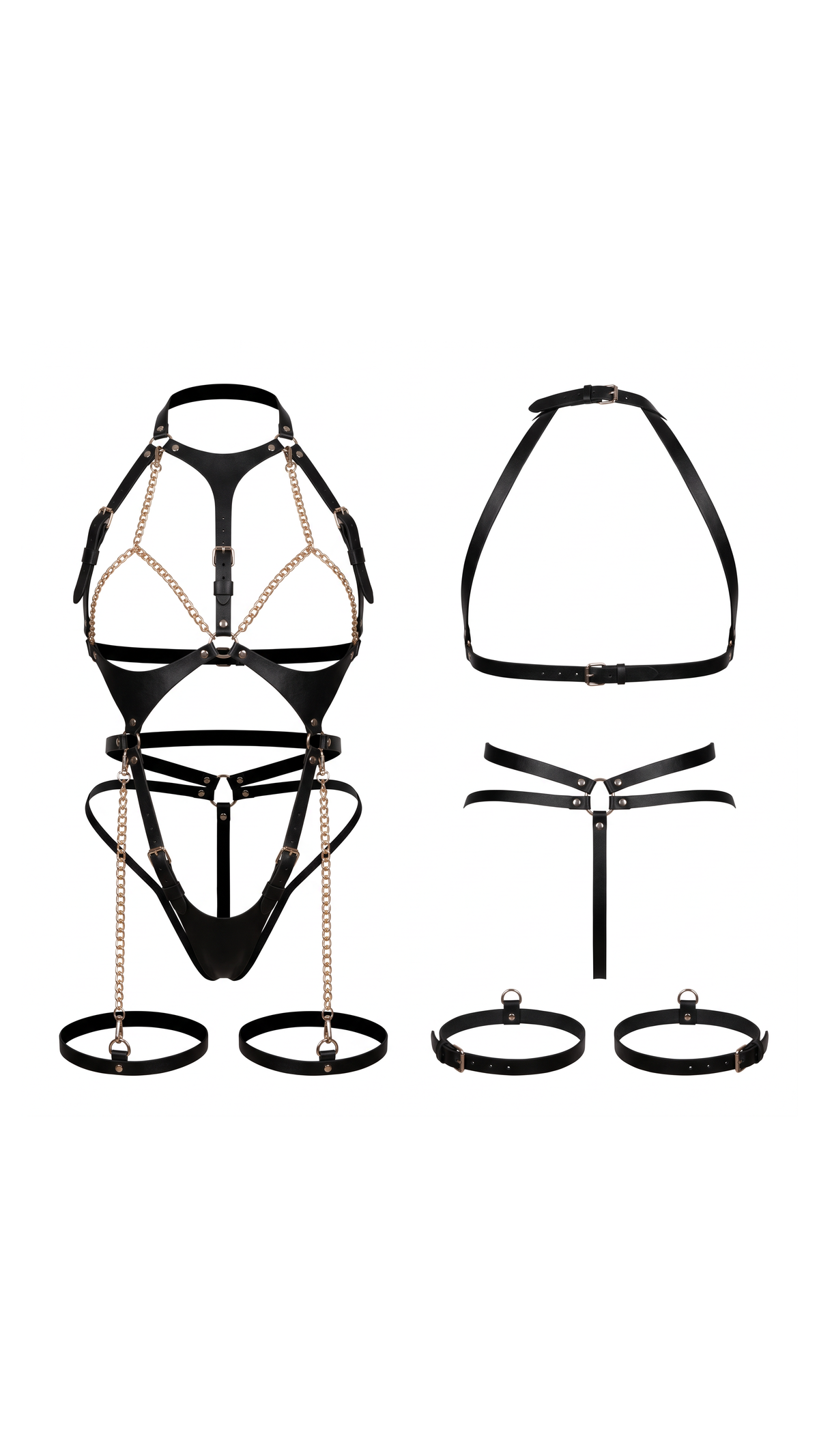 Adriana Chain-Strap Body Harness — product image 3