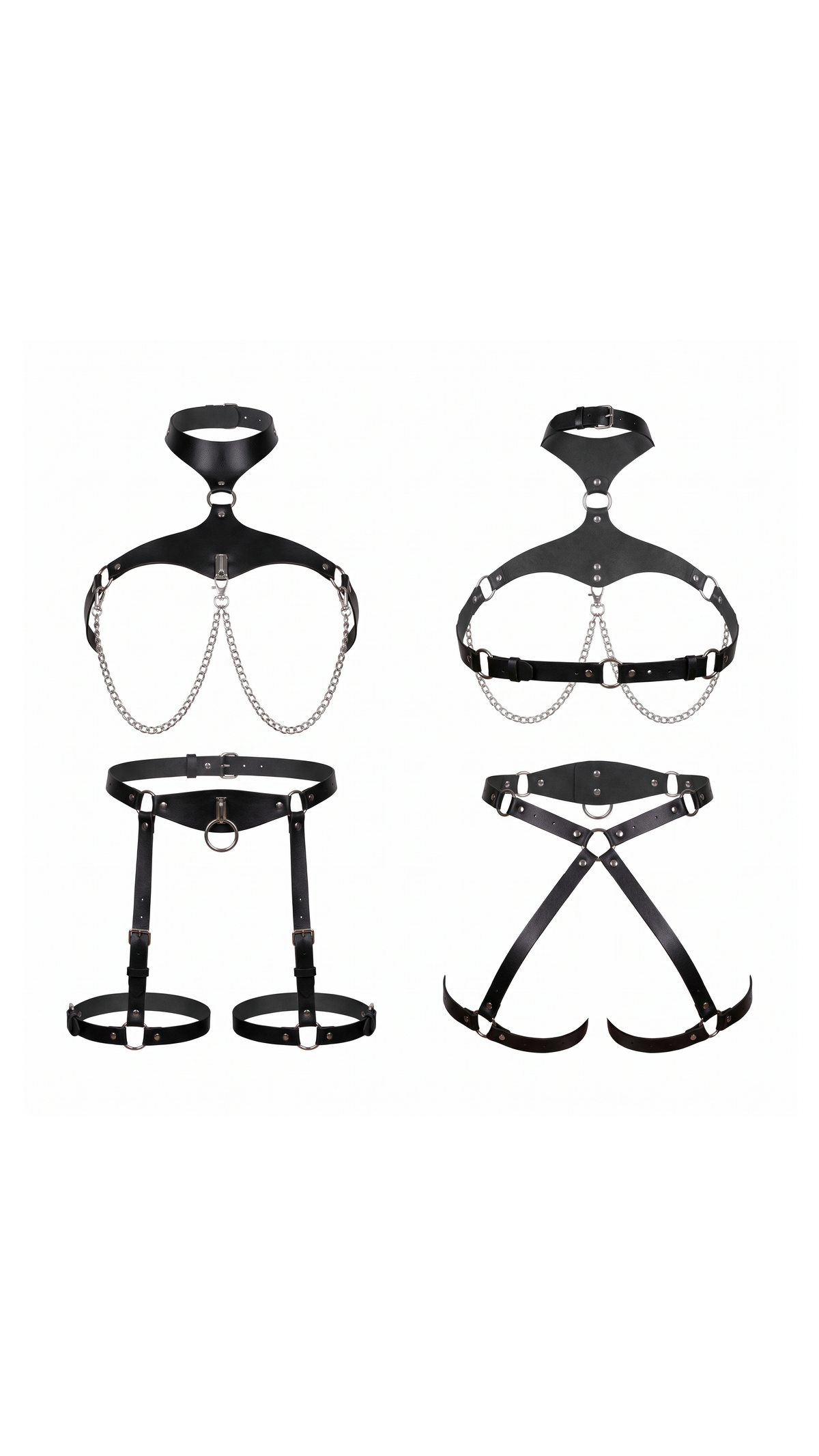 Estelle Chain-Detail Harness Set — product image 3