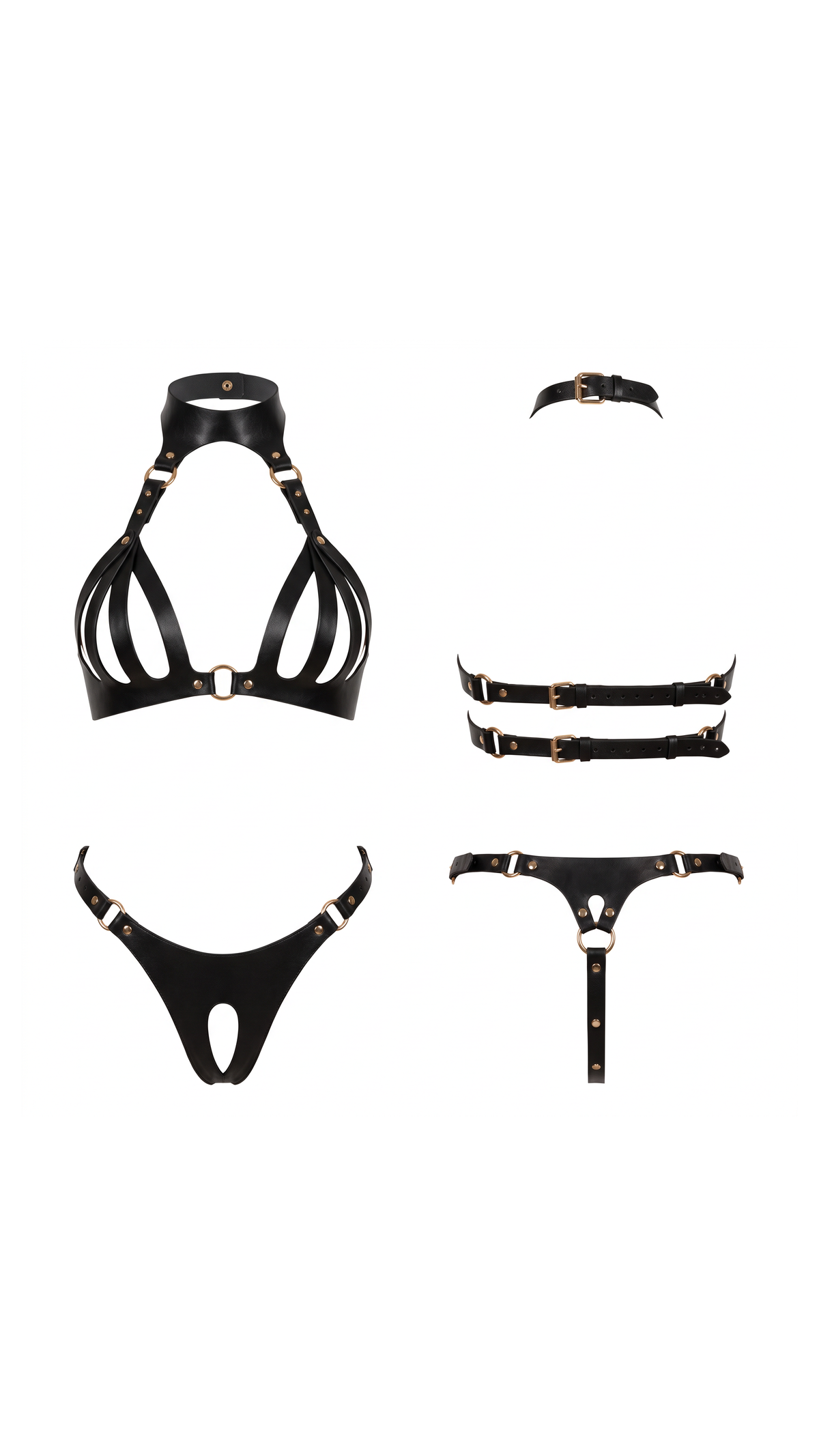 Elara Cage-Strap Harness Set — product image 3