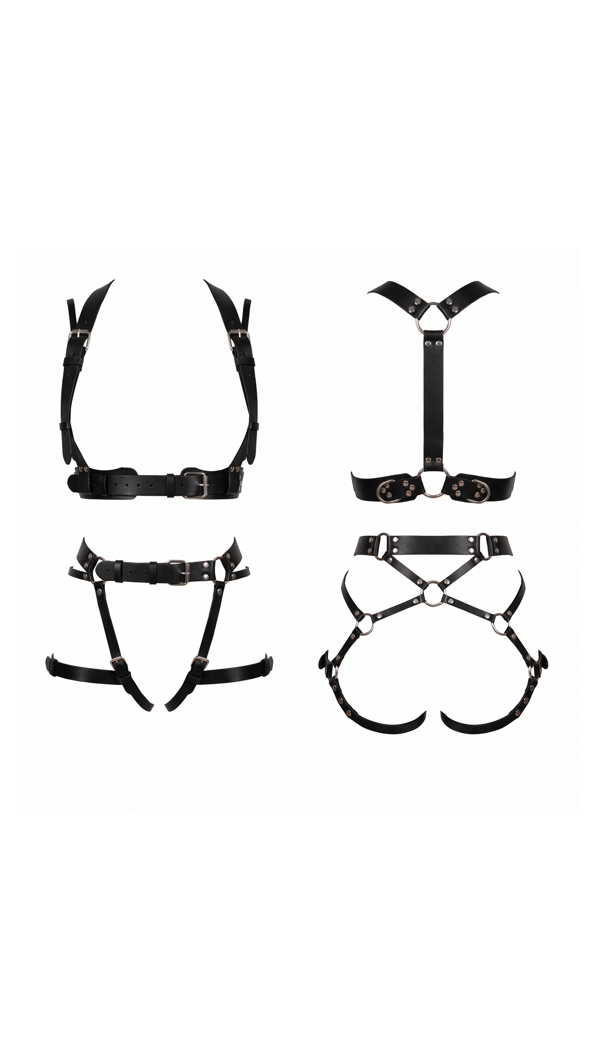 Alessia Metal-Buckle Harness Set — product image 3