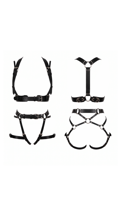 Alessia Metal-Buckle Harness Set — product image 3