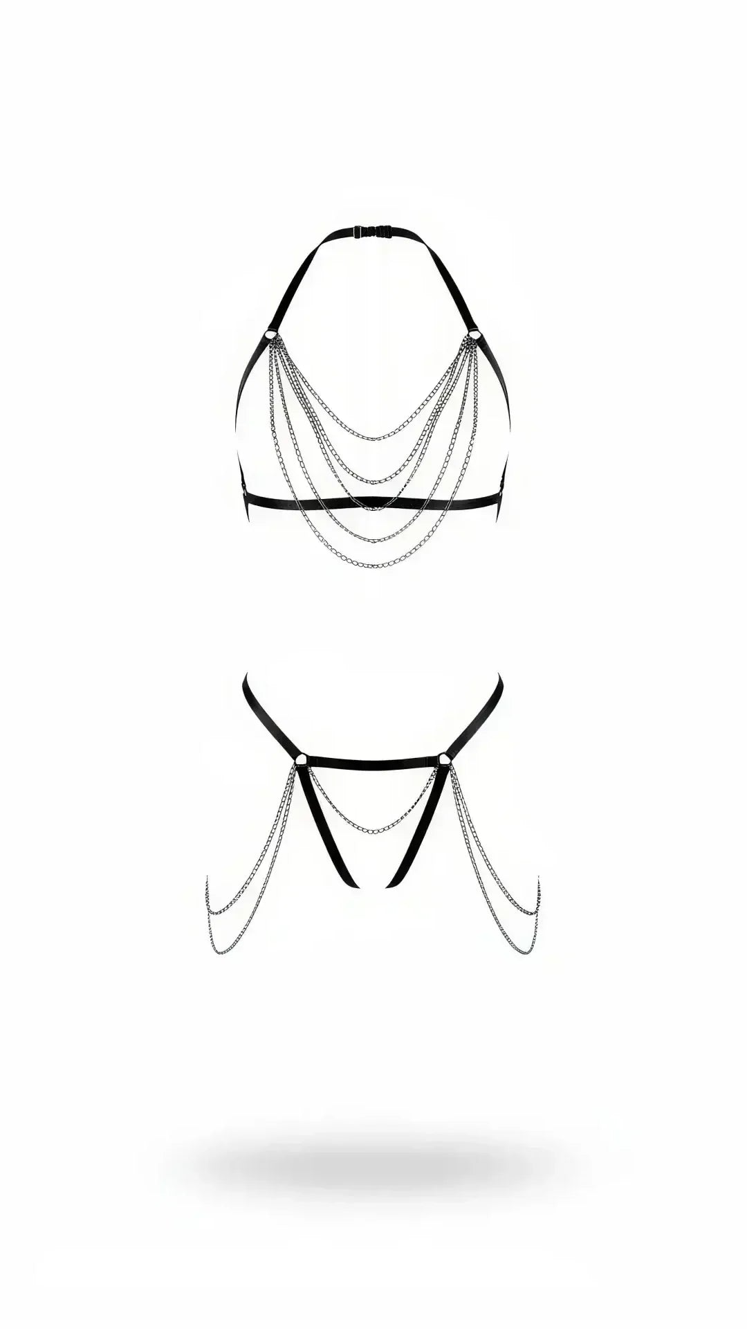 Celeste Layered-Chain Harness Set — product image 2