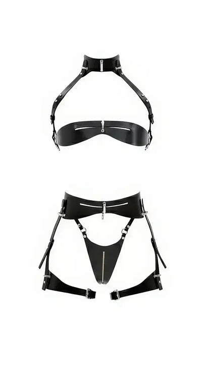 Silvia Zip-Detail Harness Set — product image 2