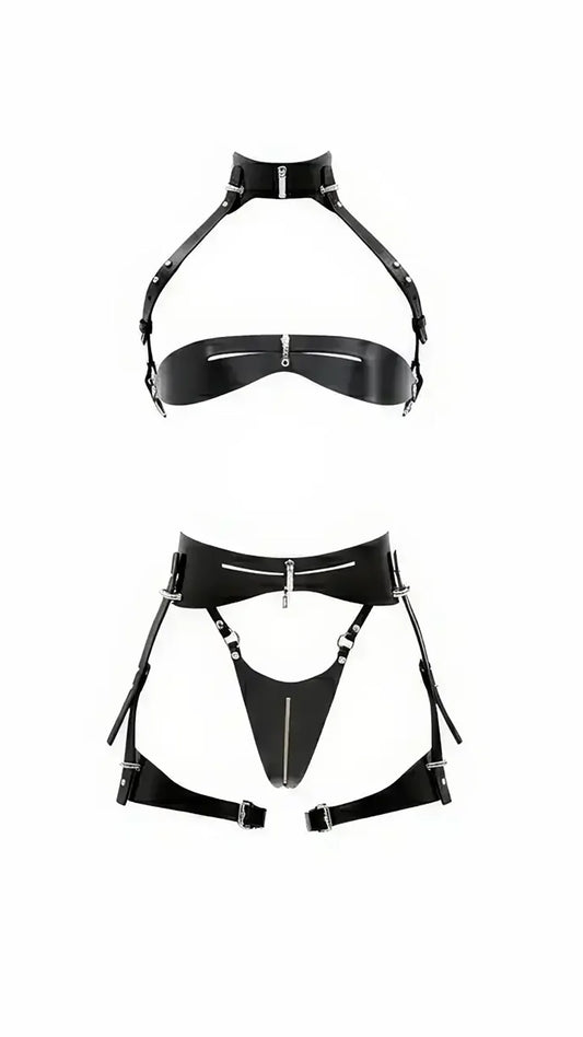 Silvia Zip-Detail Harness Set — product image 2