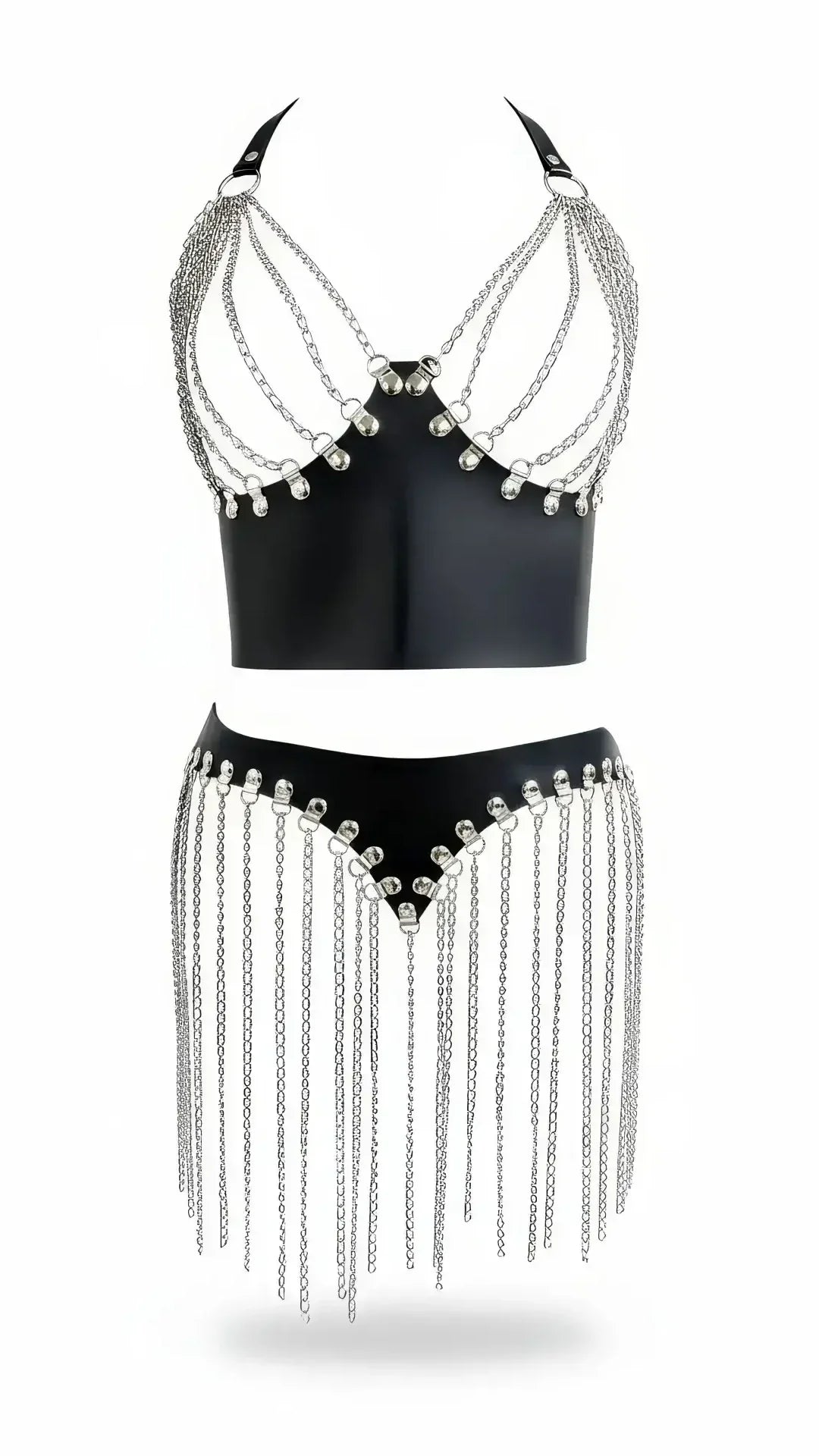 Seraphina Chain Bralette and Skirt Set — product image 2